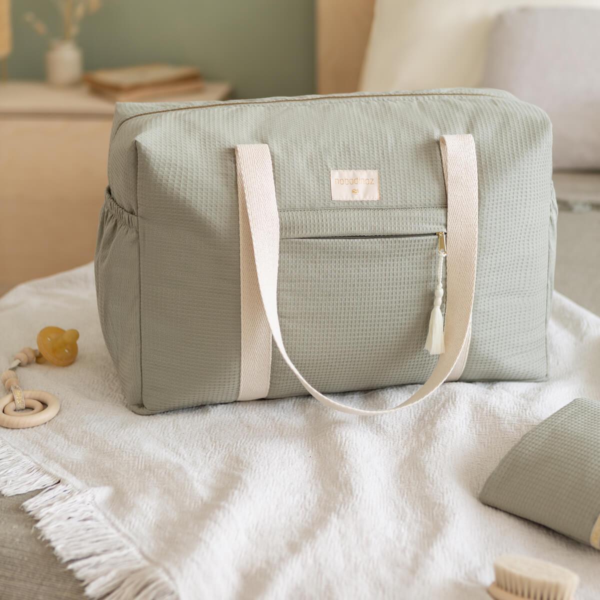 Sac à langer OPERA Nobodinoz laurel green