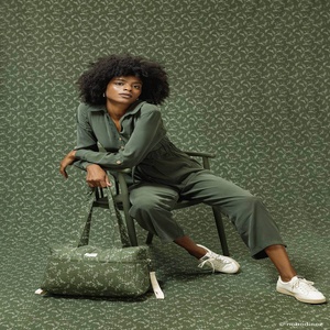 Sac à langer STORIES Nobodinoz green jasmine