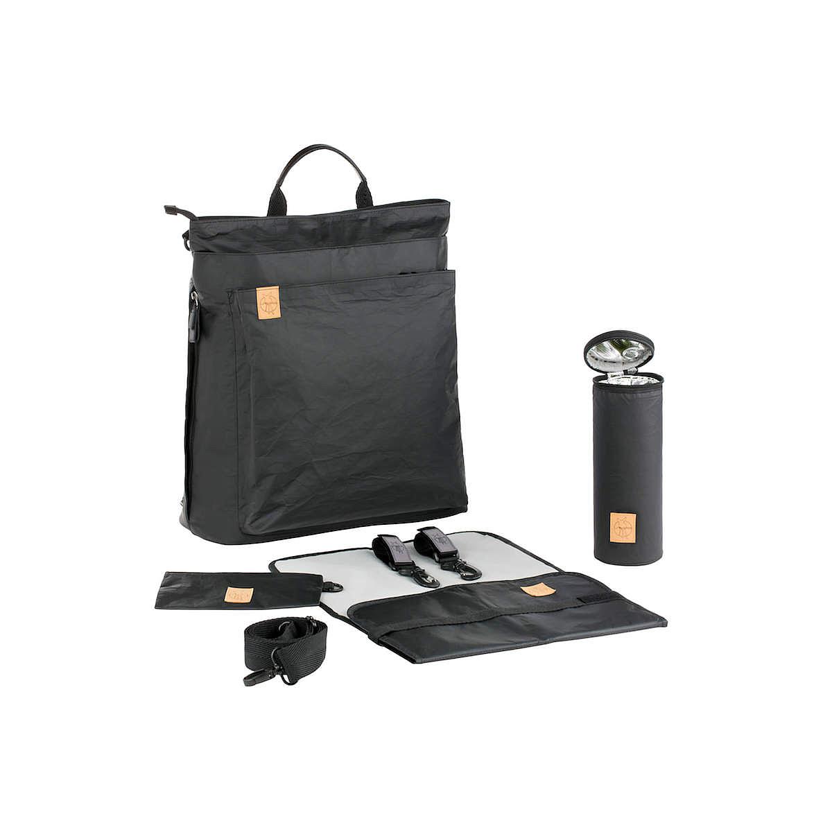 Sac à langer Tyve GREEN LABEL Laessig noir