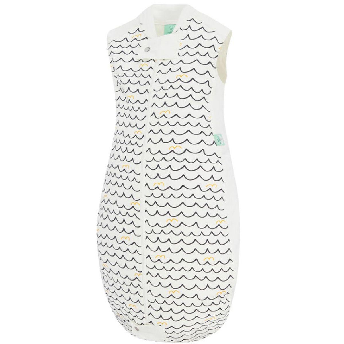 Sac de couchage emmaillotage 0-3M 0.2 TOG BAMBOO WAVES Ergo Pouch