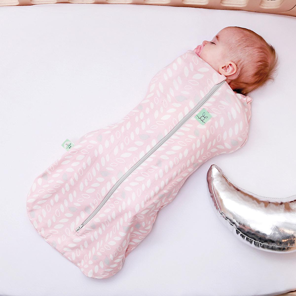 Sac de couchage emmaillotage 0-3M 0.2 TOG SPRING LEAVES Ergo Pouch