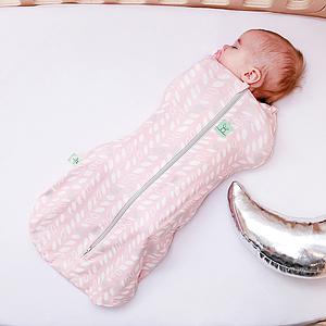 Sac de couchage emmaillotage 0-3M 0.2 TOG SPRING LEAVES Ergo Pouch