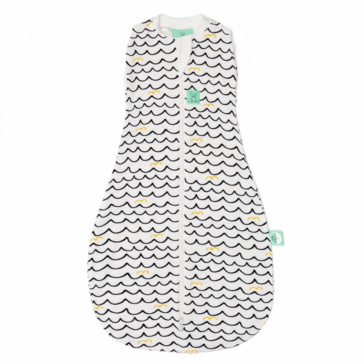 Sac de couchage emmaillotage 3-12M 0.2 TOG BAMBOO WAVES Ergo Pouch