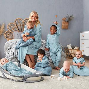 Sac de couchage emmaillotage 3-12M 0.2 TOG ERGOCOCOON Ergo Pouch Bamboo Pebble