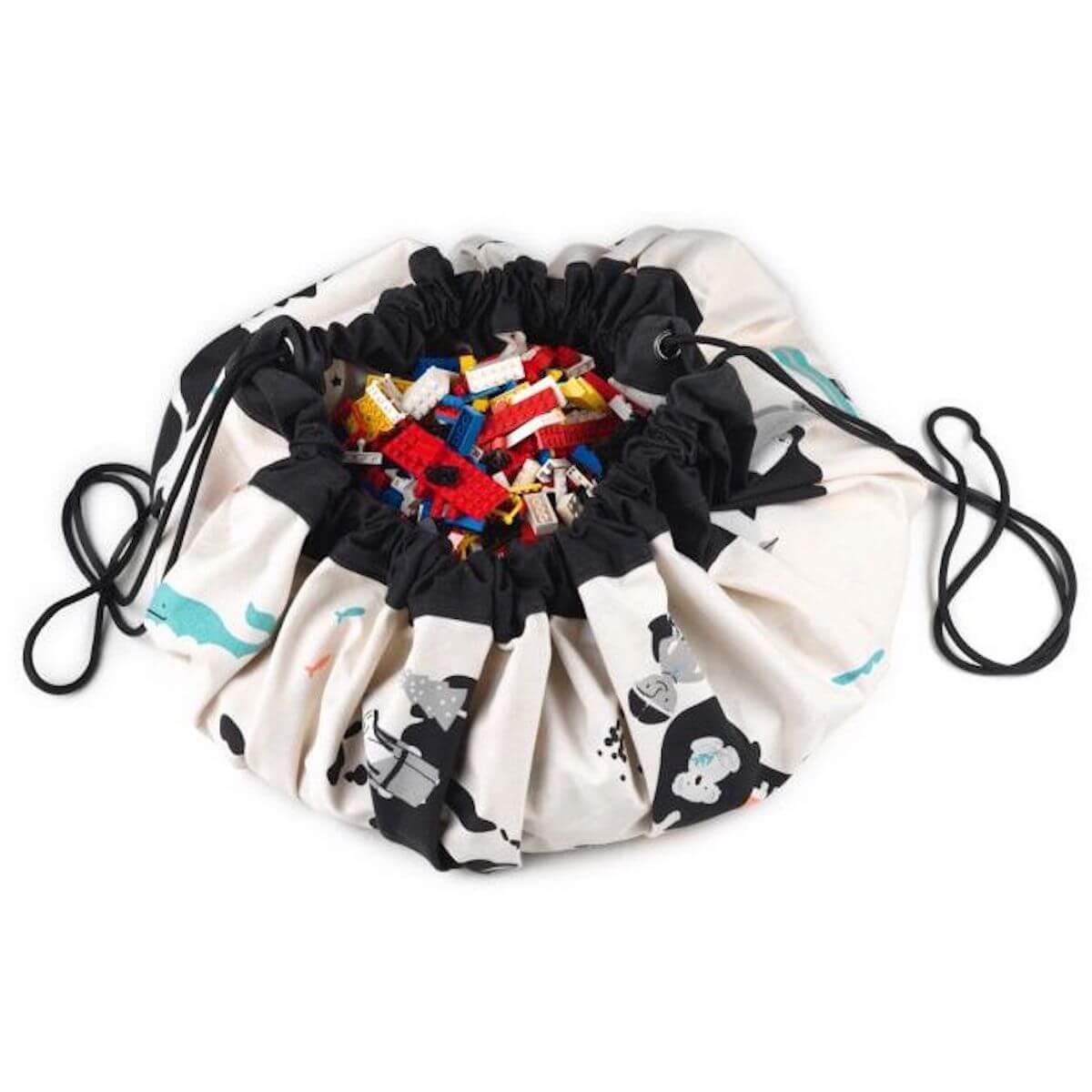 Sac de Rangement - Tapis by Play&go WORLDMAP