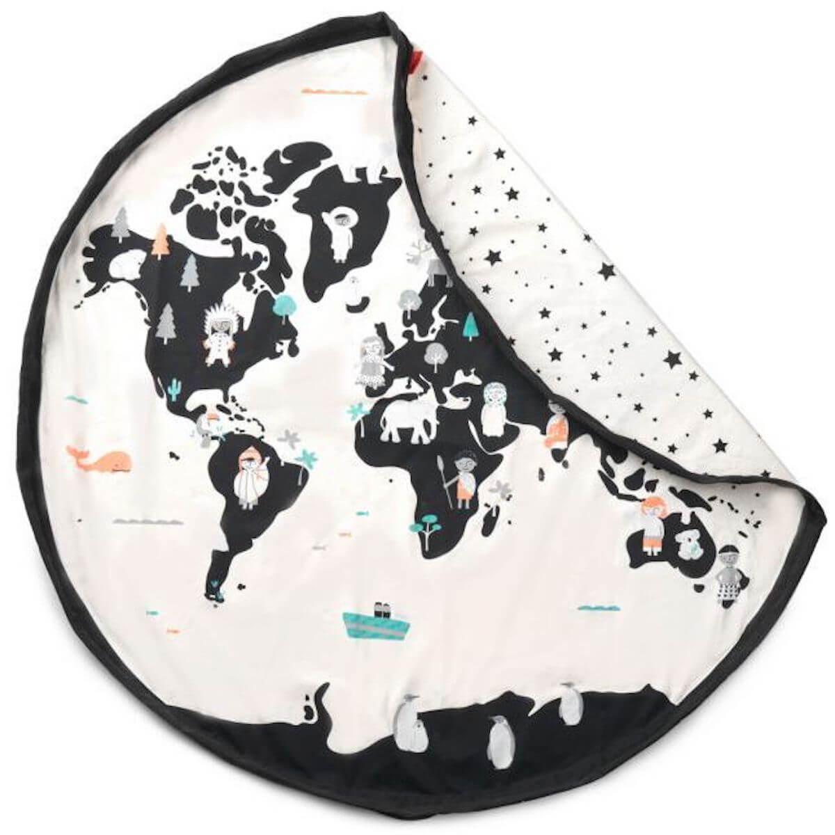 Sac de Rangement - Tapis by Play&go WORLDMAP