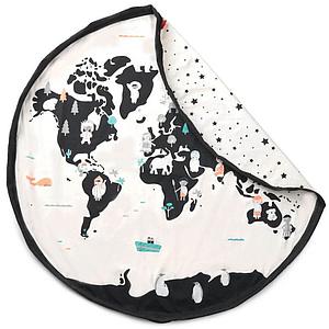 Sac de Rangement - Tapis by Play&go WORLDMAP