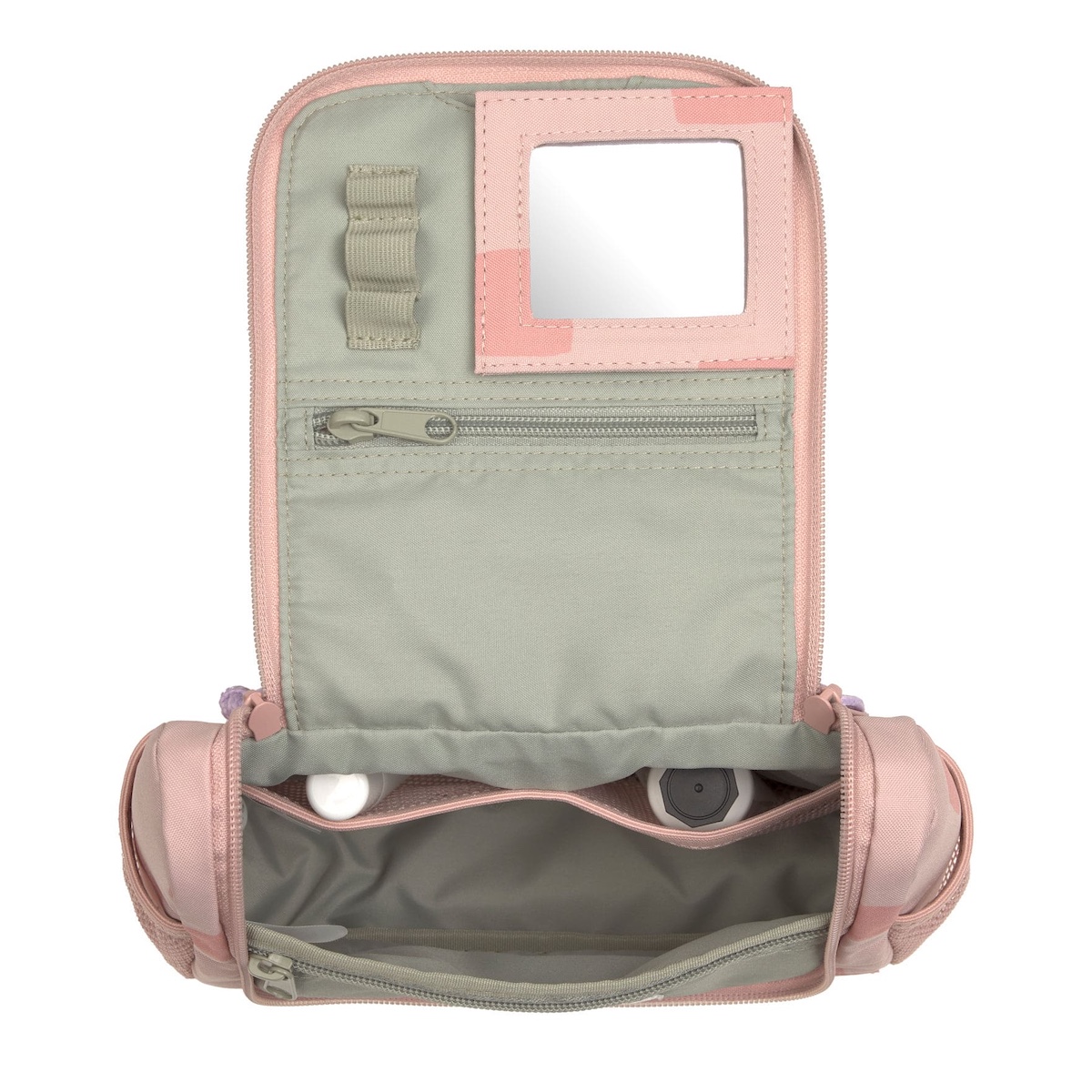 Sac de toilette Mini PATTERN PARTY Laessig rose