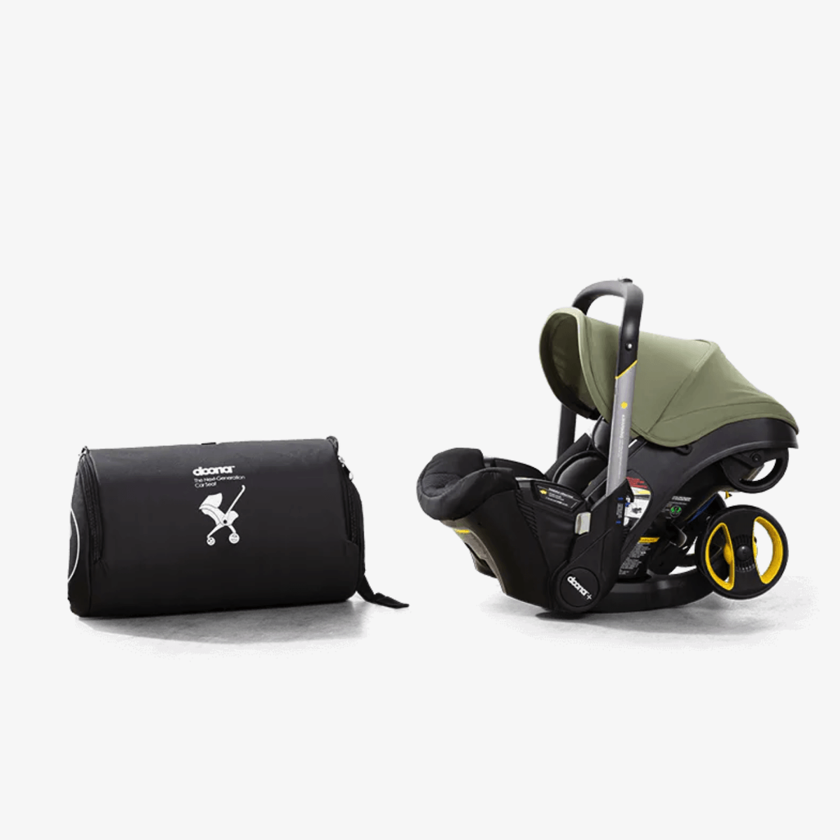 Sac de voyage rembourré Doona black