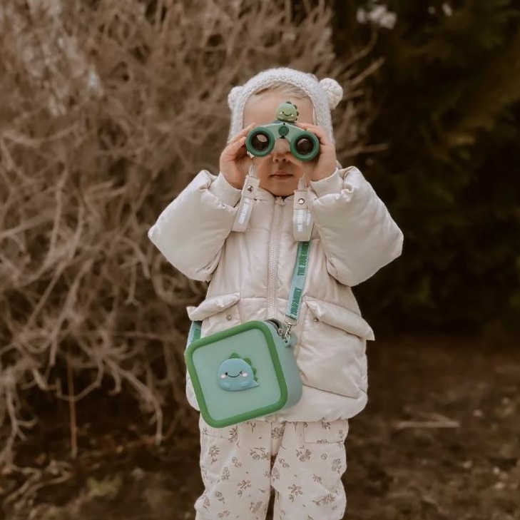 Sac en silicone DINO GREEN Zoofamily