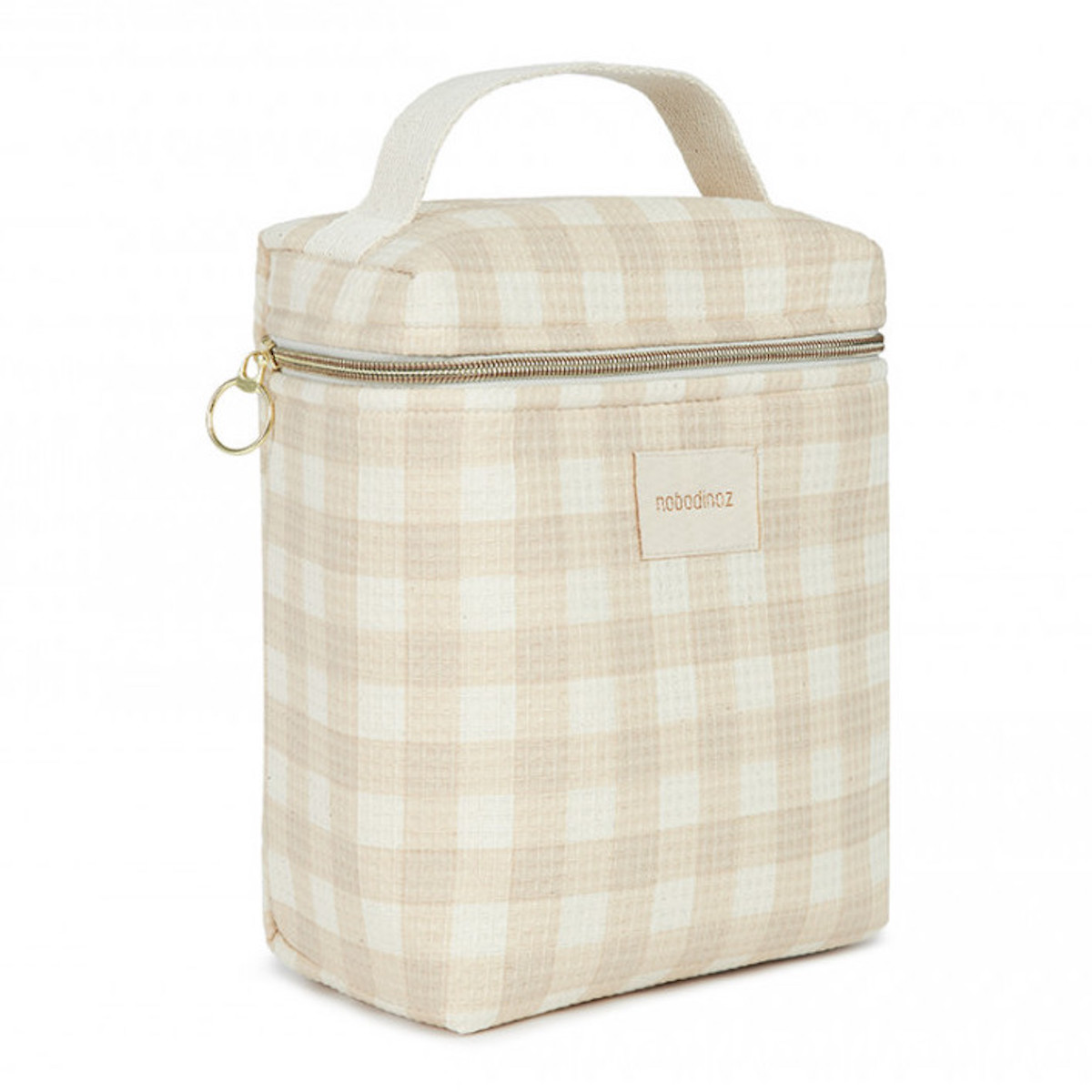 Sac isotherme CONCERTO Nobodinoz Ivory Checks