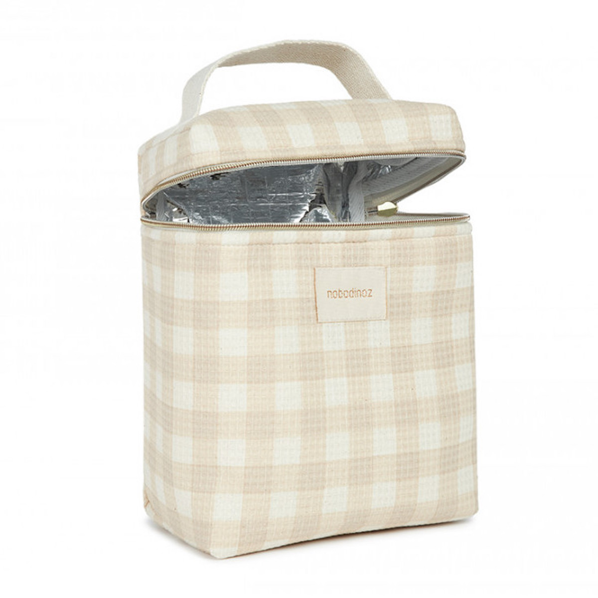 Sac isotherme CONCERTO Nobodinoz Ivory Checks