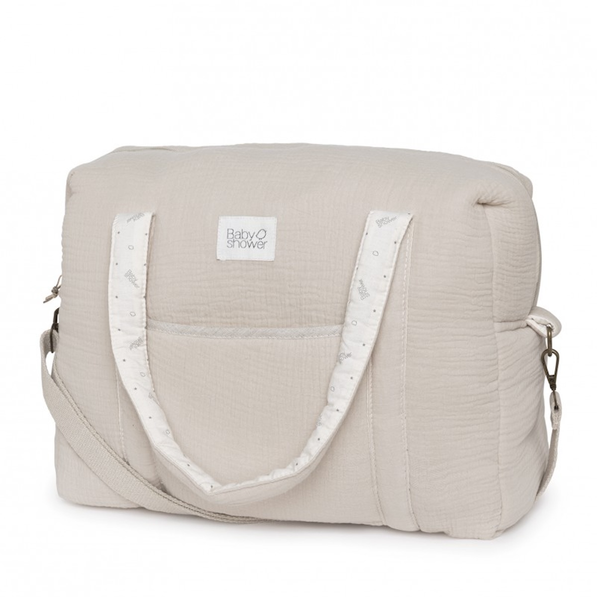 Sac maternité CAMILA Babyshower latte powder