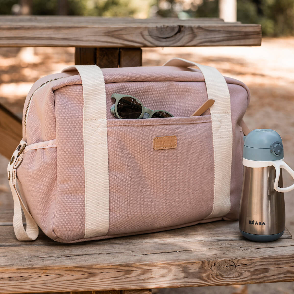 Sac Paris Beaba rose poudré