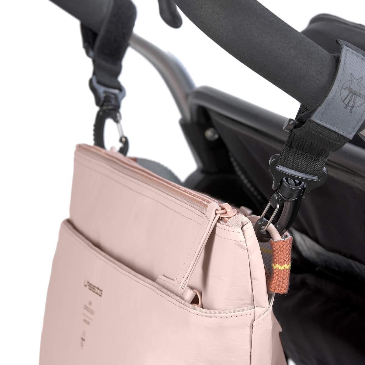 Sac poussette TYVE Laessig rose