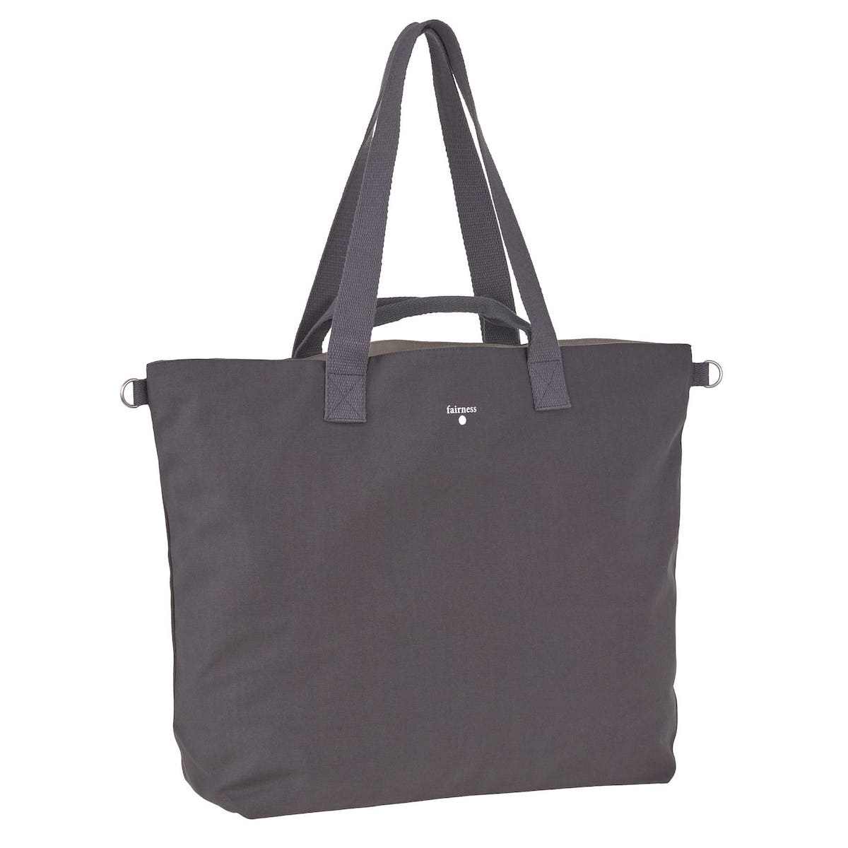 Sac Shopper GREENLABEL COTTON Laessig anthracite