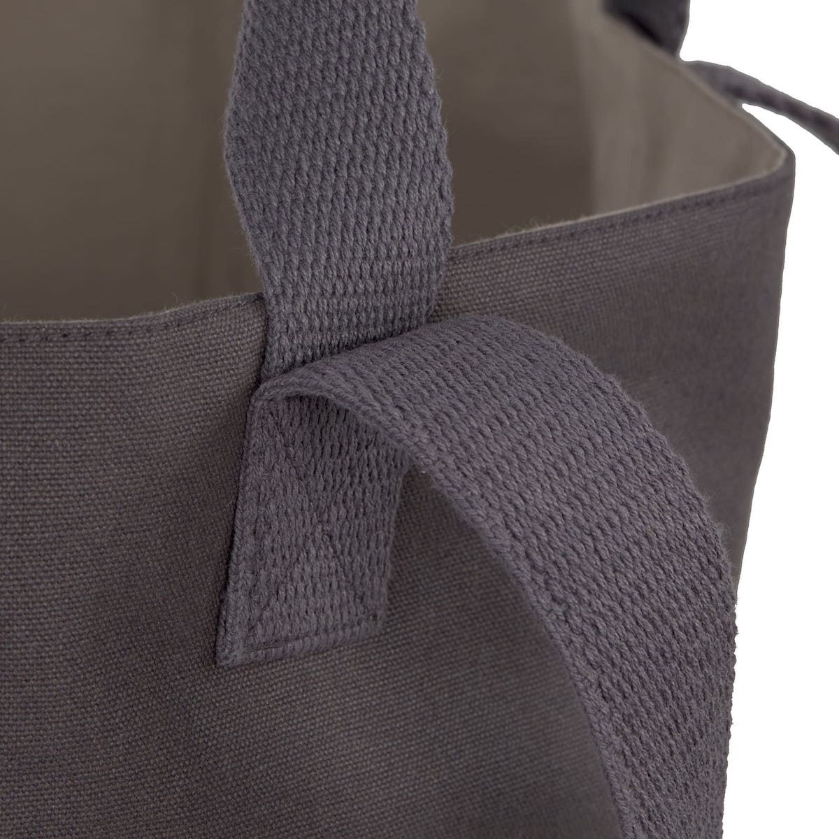 Sac Shopper GREENLABEL COTTON Laessig anthracite