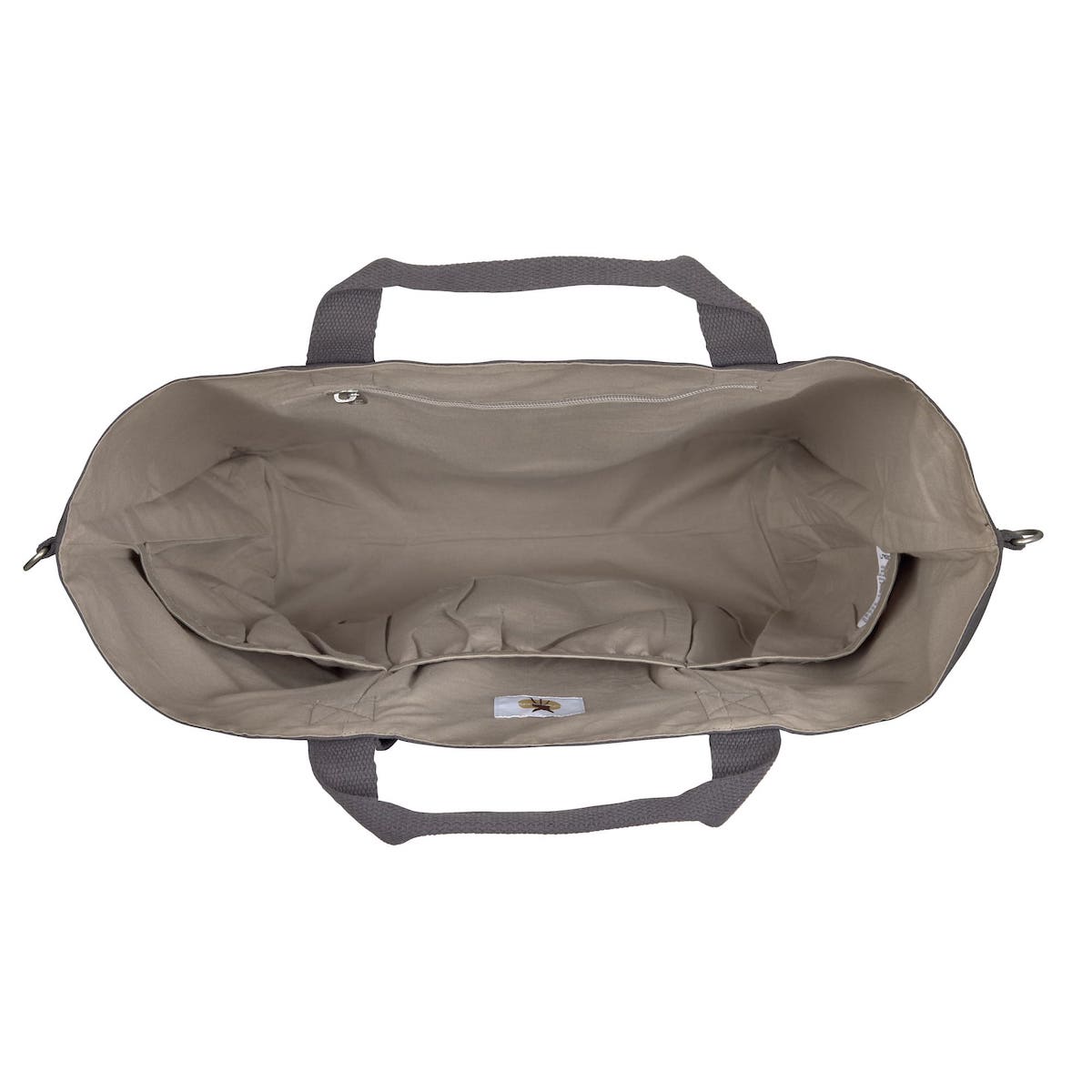 Sac Shopper GREENLABEL COTTON Laessig anthracite