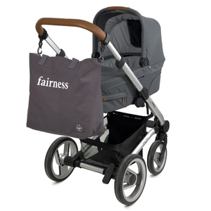 Sac Shopper GREENLABEL COTTON Laessig anthracite