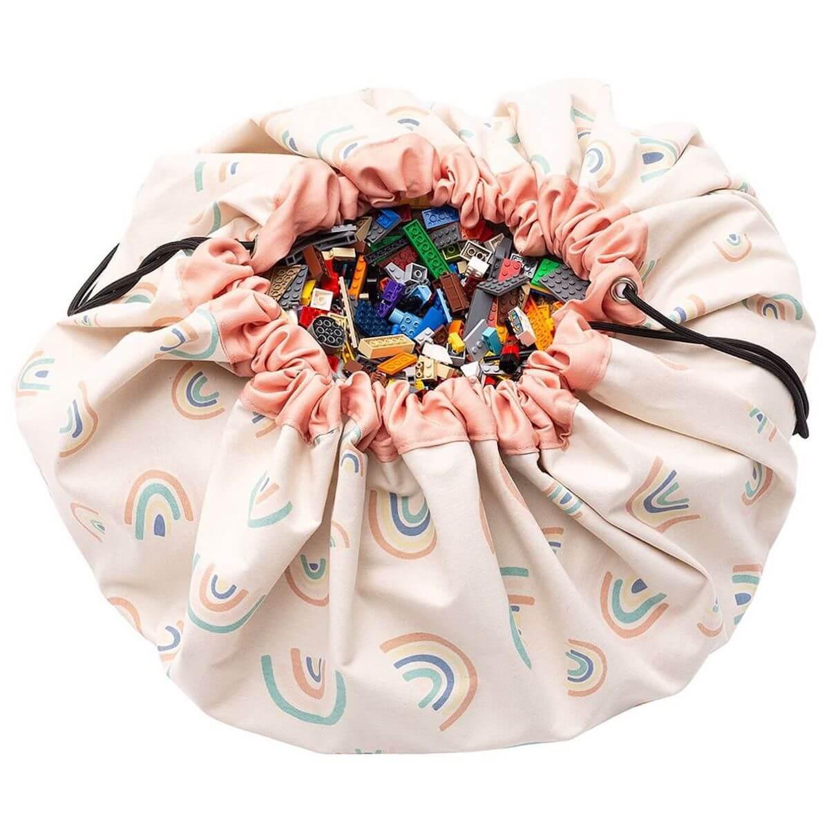 Sac-tapis de rangement ARC EN CIEL Play&Go