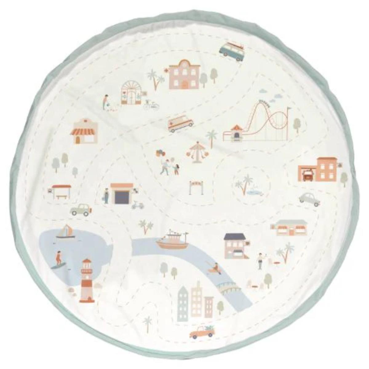 Sac-tapis de rangement CITYMAP Play&Go