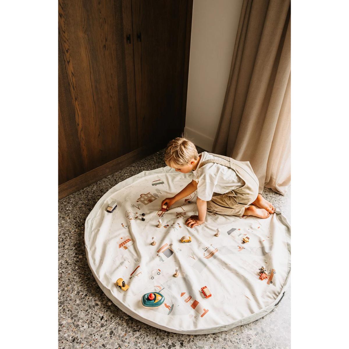 Sac-tapis de rangement CITYMAP Play&Go