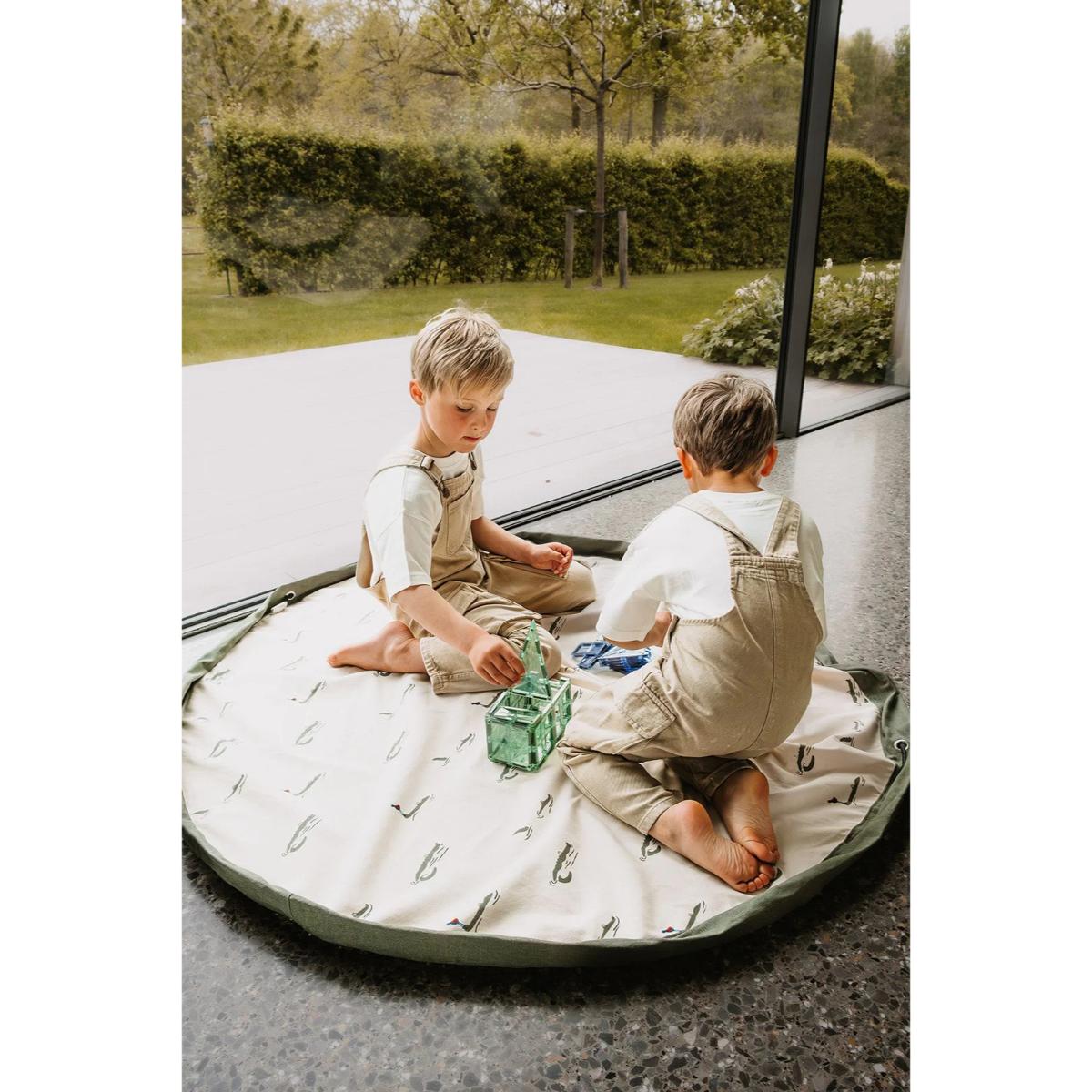 Sac-tapis de rangement CROCO Play&Go