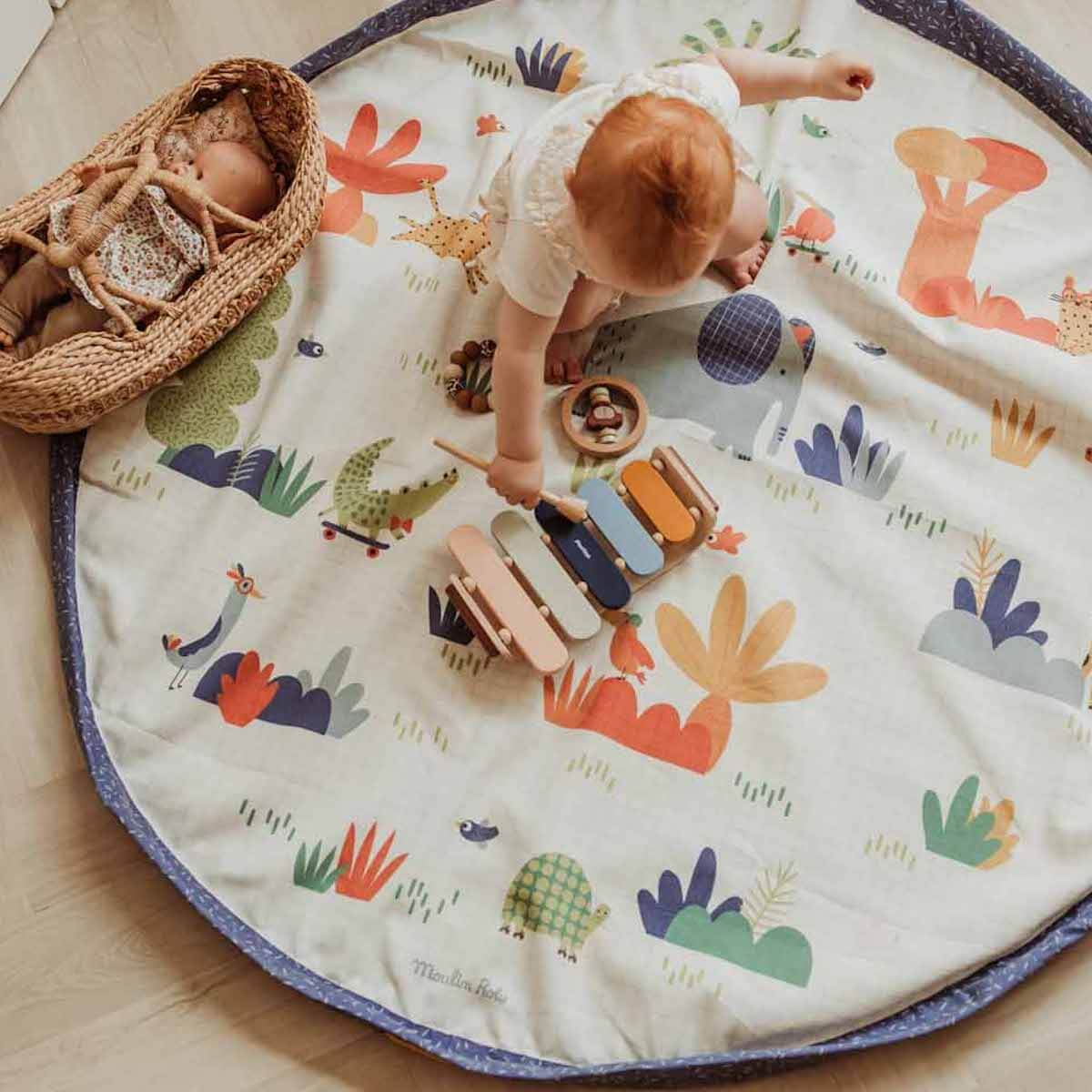 Sac-tapis de rangement MOULIN ROTY TOUPITIS Play&Go