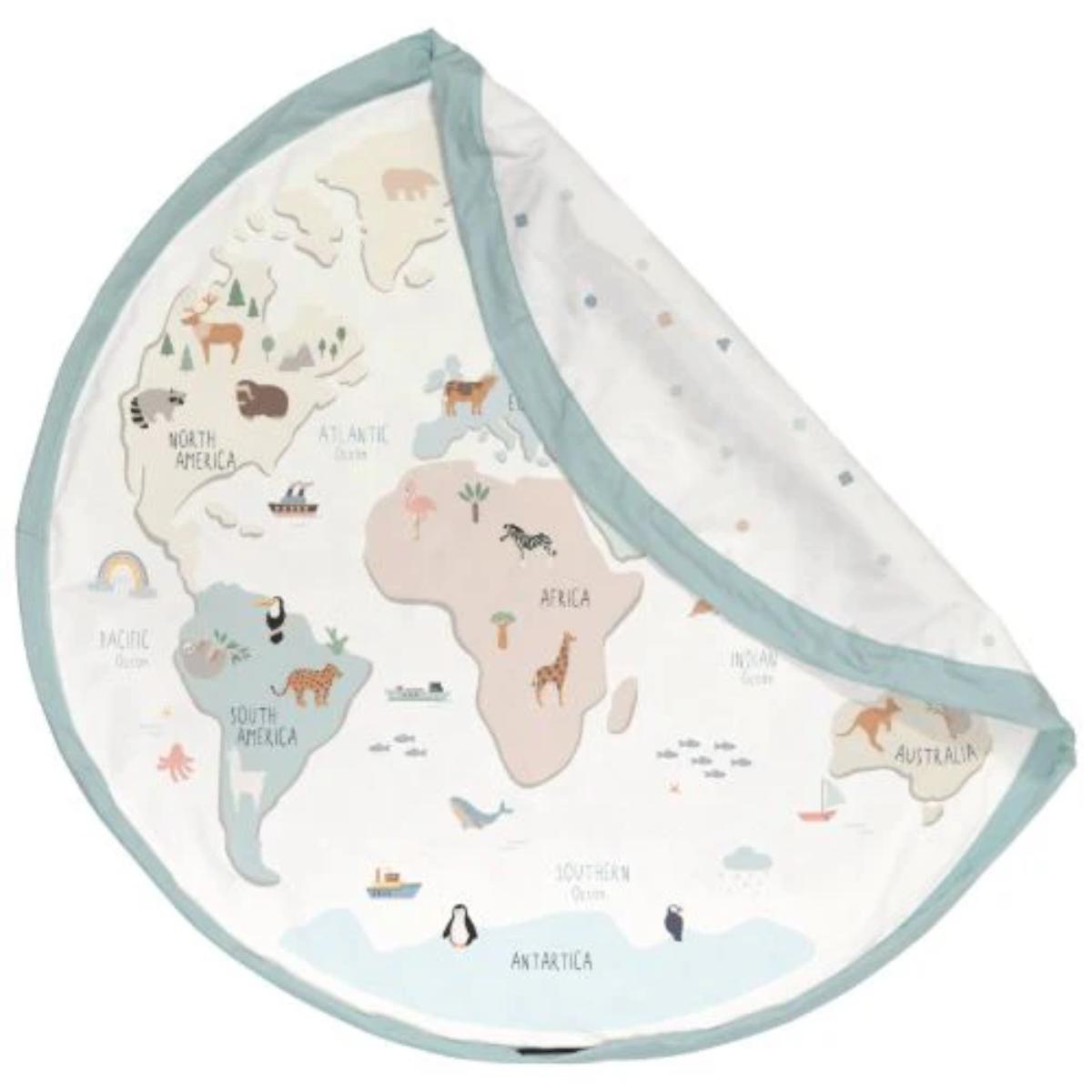 Sac-tapis de rangement WORLDMAP COLOUR Play&Go