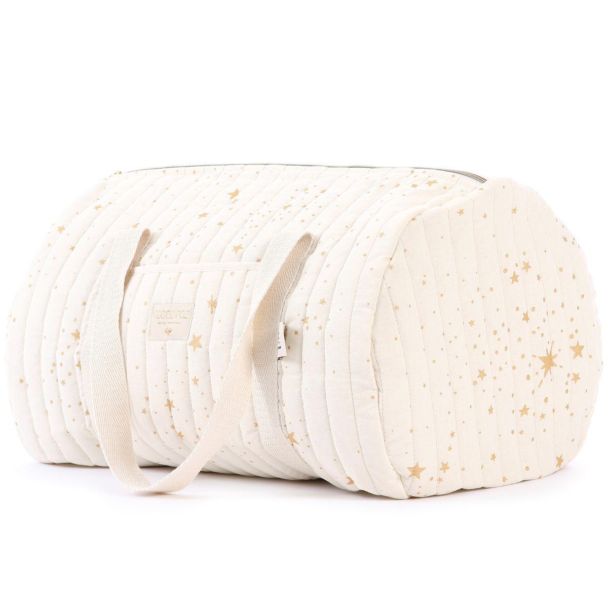 Sac weekend NEW YORK Nobodinoz gold stella-natural