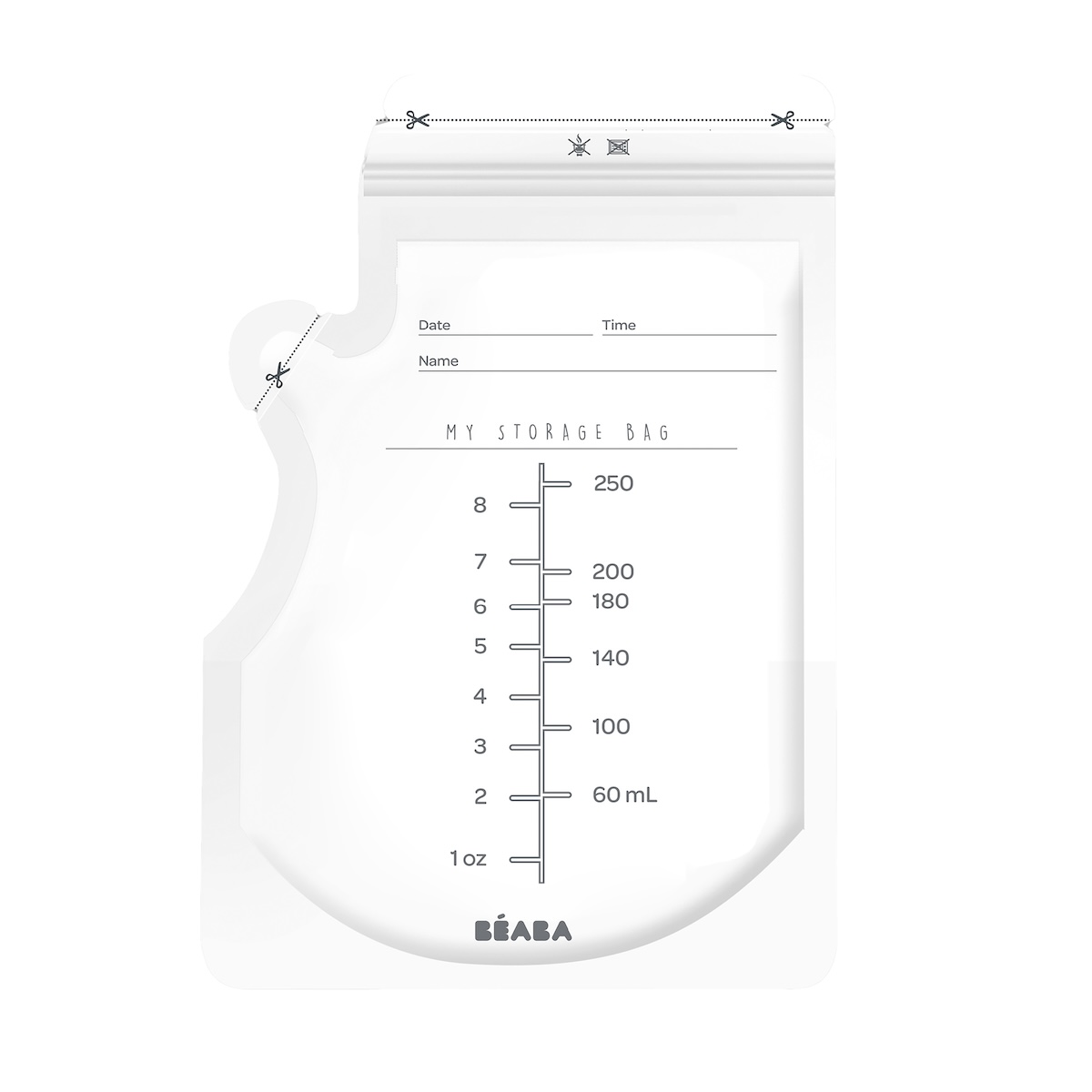 Sachets de conservation pour lait maternel 250ml x50