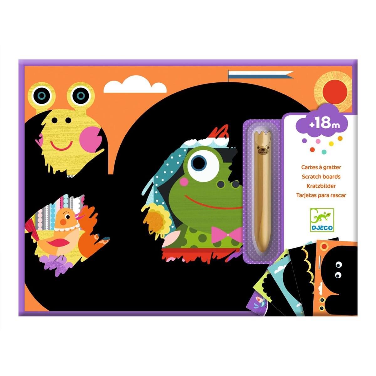 Scratch cards It is fun to Discover Djeco