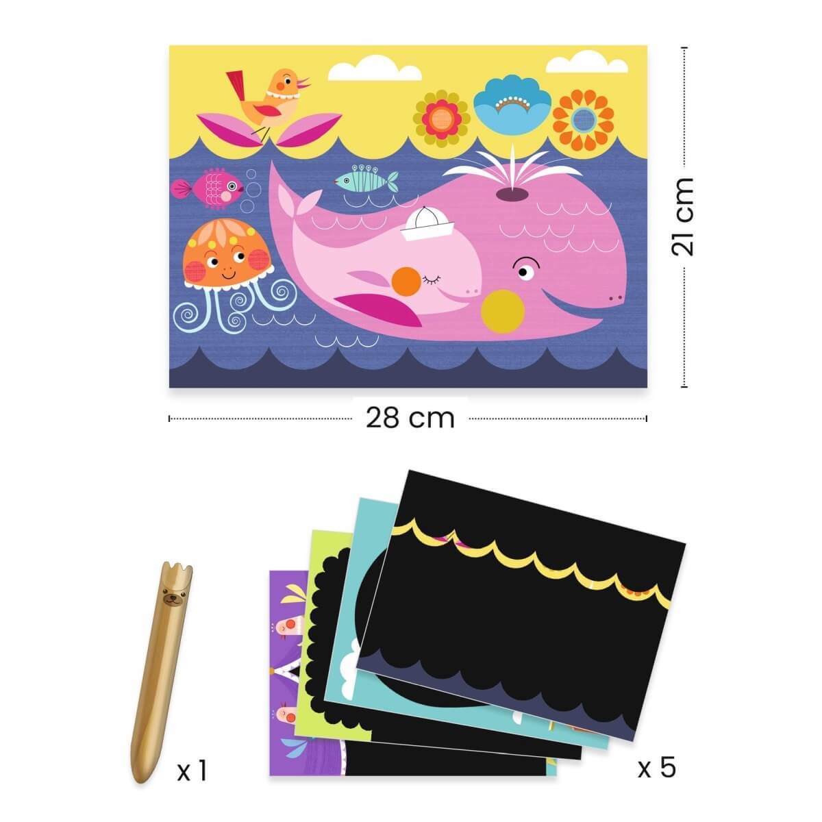 Scratch cards It is fun to Discover Djeco