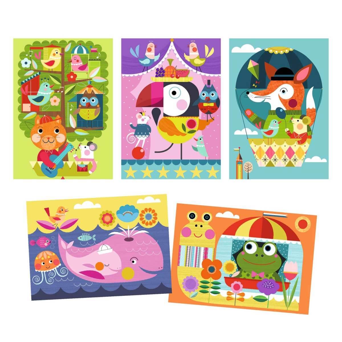 Scratch cards It is fun to Discover Djeco