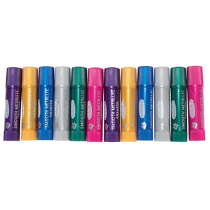 Set 12 peintures métallique Smooth Beleduc