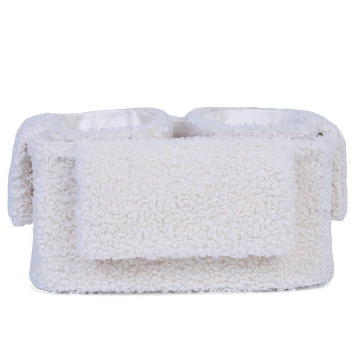 Set 3 cestas colgantes + ganchos TEDDY Childhome crudo