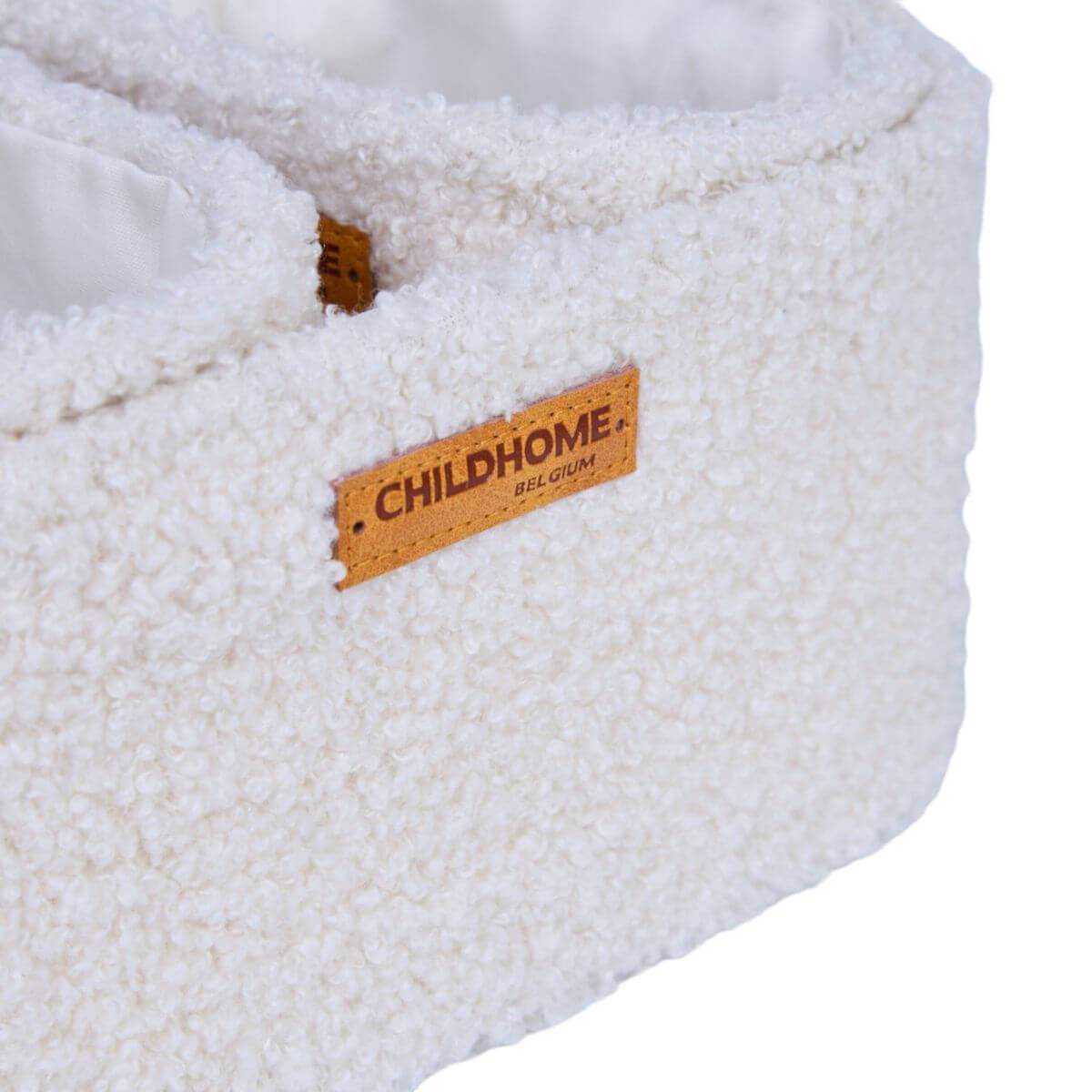 Set 3 cestas colgantes + ganchos TEDDY Childhome crudo