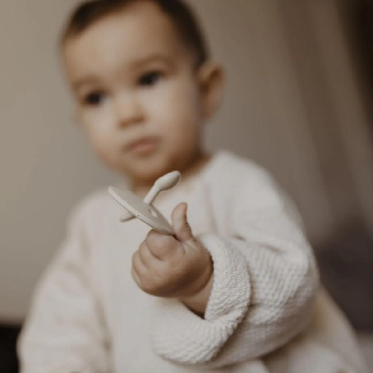 Set 3 Sucette 0-6m ChooChoo BUDDY Elhée sand-blue ivy-green 