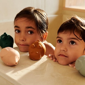 Set 4 jouets de bain CAROLINA Liewood Dove blue multi mix