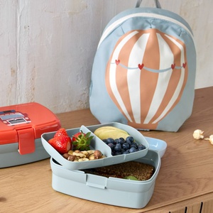 Set Boîte à Goûter et Gourde enfants Tiny Drivers Balloon Laessig
