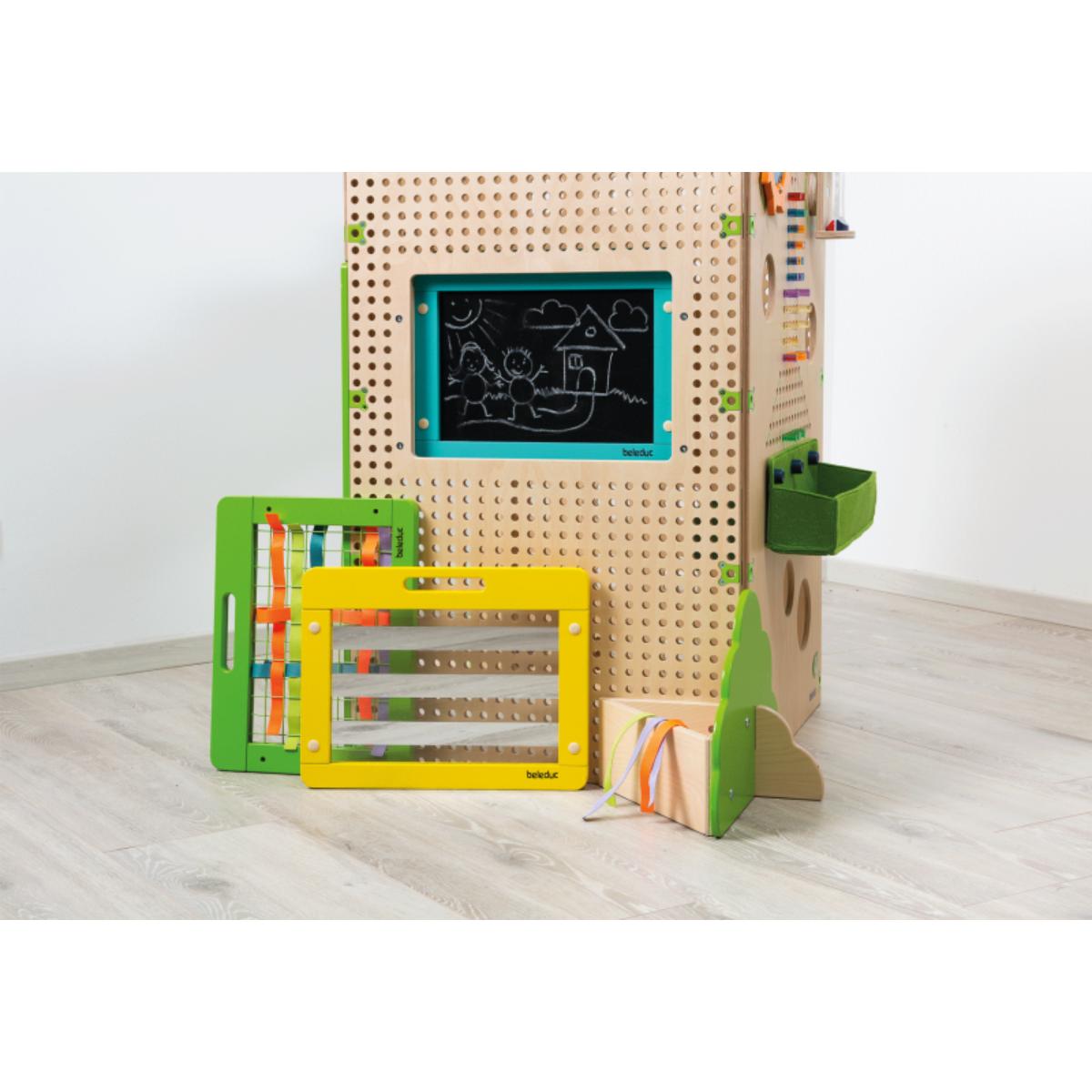 Set cabane de jeu d'activités Plug it Beleduc