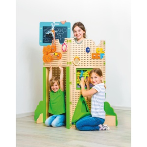 Set cabane de jeu d'activités Plug it Beleduc