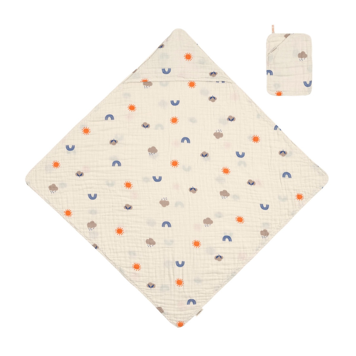 Set cape de bain Laessig Blossom nature