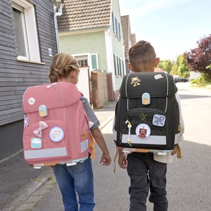 Set cartable scolaire Boxy Unique Laessig black