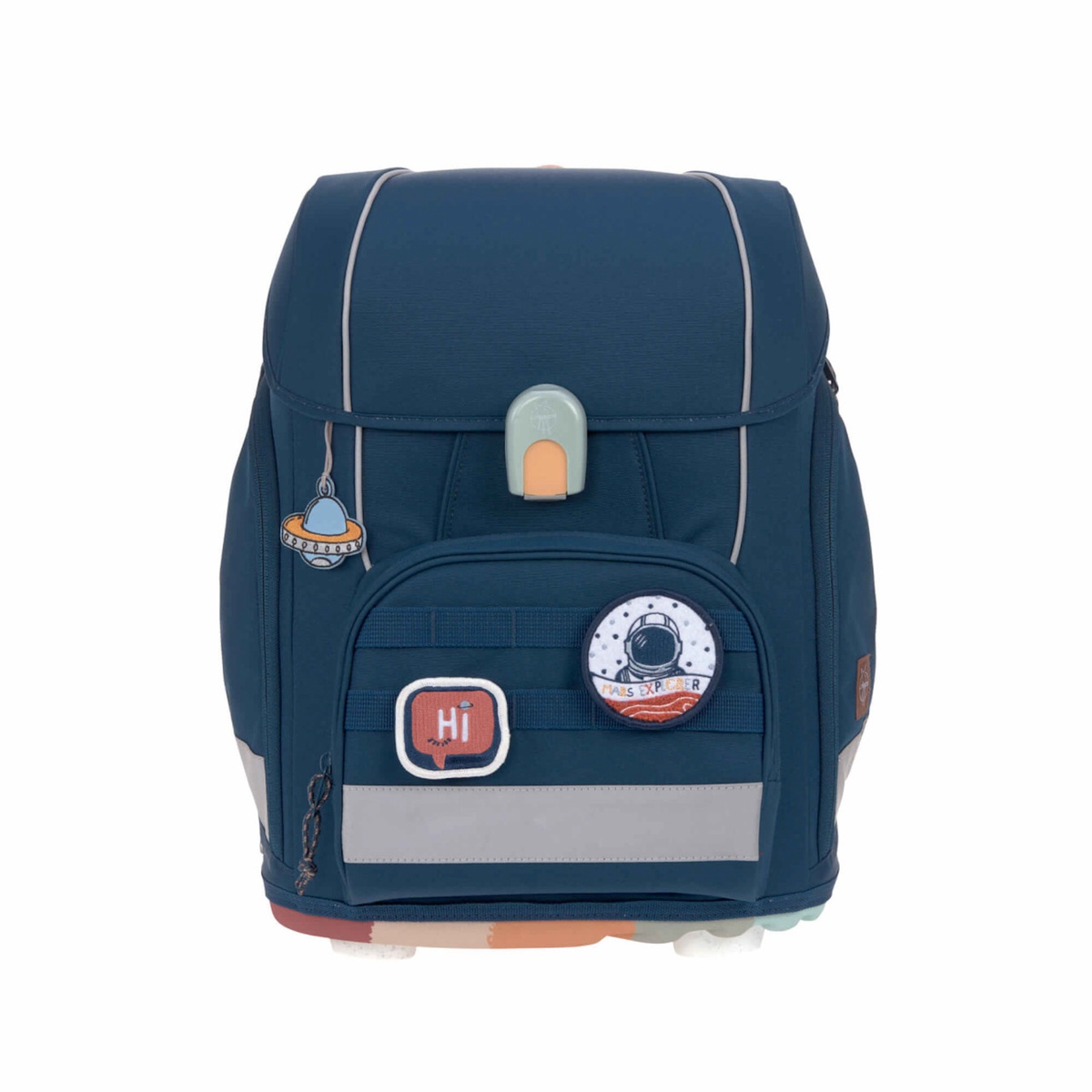 Set cartable scolaire Boxy Unique Laessig navy