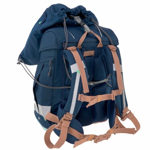 Set cartable scolaire Boxy Unique Laessig navy