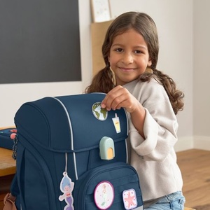 Set cartable scolaire Boxy Unique Laessig navy
