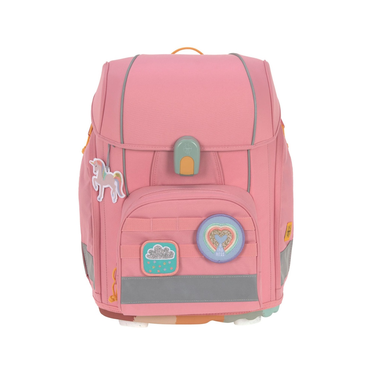 Set cartable scolaire Boxy Unique Laessig pink