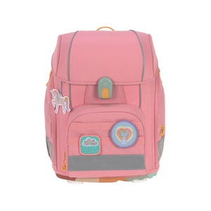 Set cartable scolaire Boxy Unique Laessig pink