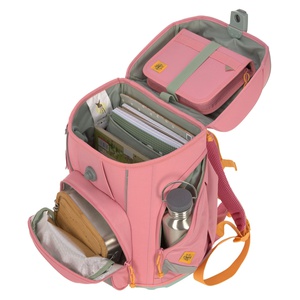 Set cartable scolaire Boxy Unique Laessig pink